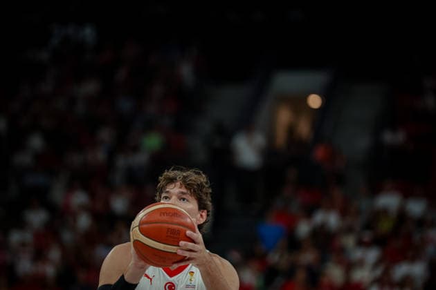 Turkiye vs Lithuania Fiba Basketball 2027 World Cup European Qualifiers prior to the Fiba Basketball 2027 World Cup European Qualifiers Group J match between Turkiye and Lithuania at Turkcell Basketball Gelistirme Merkezi on August 28, 2026 in Istanbul, Turkey Istanbul Istanbul Turkey Copyright: xBurakxBasturkx
