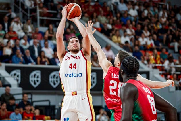 Basketball, FIBA World Cup Qualifiers, Spain v Portugal