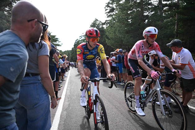 28-08-2026 Vuelta A Espana; Tappa 07 Vall D alba - Valdelinares; 2026, Lidl - Trek; 2026, Lotto - Intermarche; Nys, Thibau; Craps, Lars; Valdelinares; 