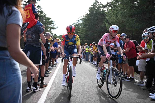 28-08-2026 Vuelta A Espana; Tappa 07 Vall D alba - Valdelinares; 2026, Lidl - Trek; 2026, Lotto - Intermarche; Nys, Thibau; Craps, Lars; Valdelinares; 