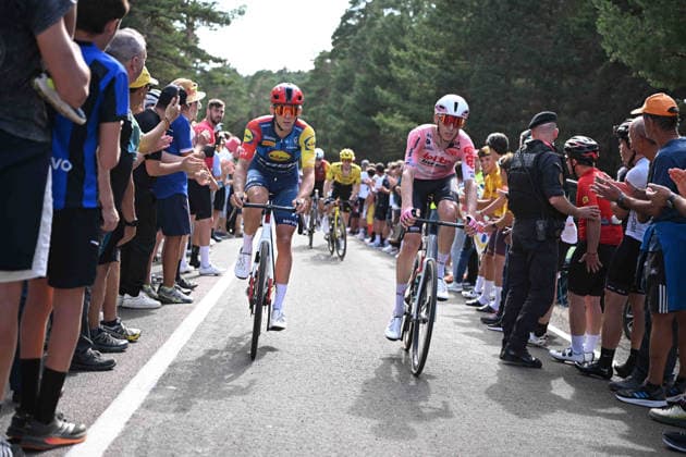 28-08-2026 Vuelta A Espana; Tappa 07 Vall D alba - Valdelinares; 2026, Lidl - Trek; 2026, Lotto - Intermarche; Nys, Thibau; Craps, Lars; Valdelinares; 
