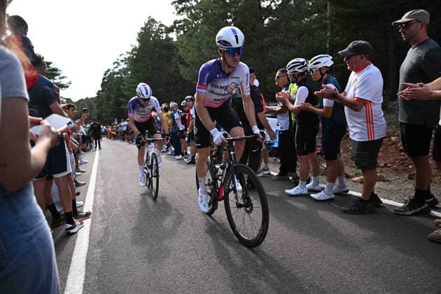 28-08-2026 Vuelta A Espana; Tappa 07 Vall D alba - Valdelinares; 2026, Burgos - Burpellet Bh; Fernandez, Sinuhe; Alleno, Clement; Valdelinares; 
