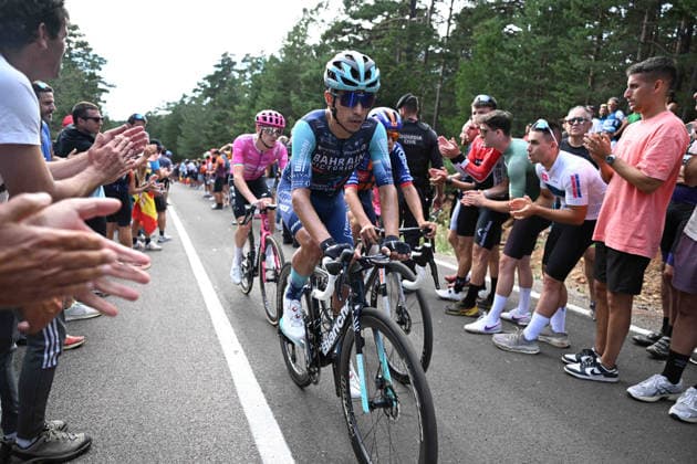 28-08-2026 Vuelta A Espana; Tappa 07 Vall D alba - Valdelinares; 2026, Bahrain Victorious; Buitrago Sanchez, Santiago; Valdelinares; 