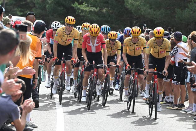 28-08-2026 Vuelta A Espana; Tappa 07 Vall D alba - Valdelinares; 2026, Groupama - Fdj United; Nielsen Magnus, Cort; Re, Harald Di Novergia; Valdelinares; 