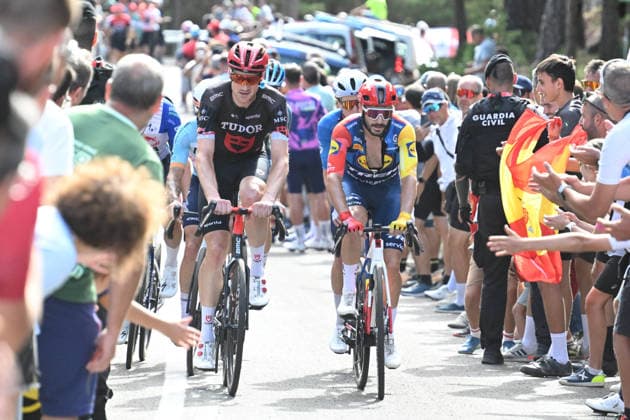 28-08-2026 Vuelta A Espana; Tappa 07 Vall D alba - Valdelinares; 2026, Tudor; 2026, Lidl - Trek; Kung, Stefan; Bernard, Julien; Valdelinares; 