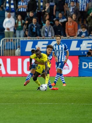 ESP LaLiga EA Sports: Deportivo Alavés vs. Villarreal CF — Nicolas Pepe of Villarreal during the LaLiga EA Sports match between Deportivo Alavés and Villarreal CF, played at Mendizorroza Stadium in Vitoria-Gasteiz on August 28, 2026, in Spain. VITORIA, Spain — Soccer Copyright: xAgenciaxLOFx