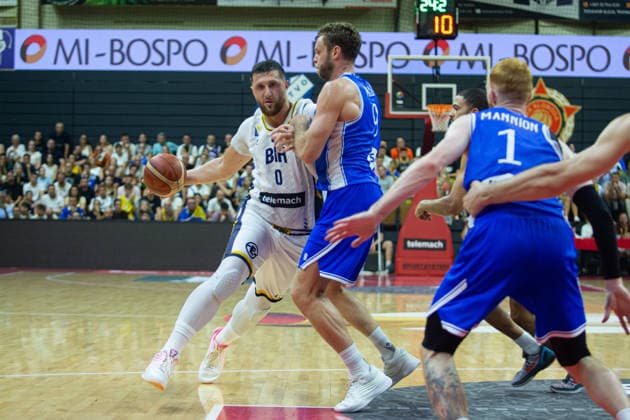 FIBA Basketball World Cup Qualifier: Bosnia and Herzegovina – Italy TUZLA, BOSNIA AND HERZEGOVINA - AUGUST 28: Nurkic of Bosnia and Herzegovina in action during the FIBA Basketball World Cup Qualifier match between Bosnia and Herzegovina and Italy in Tuzla, Bosnia and Herzegovina on August 28, 2026. Denis Zuberi Anadolu Tuzla Bosnia and Herzegovina. Editorial use only. Please get in touch for any other usage.  Copyright: x2026xAnadoluxDenisxZuberix