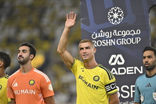 Saudi Arabia Pro League: Al-Nassr v Al-Taawon RIYADH, SAUDI ARABIA - AUGUST 28: Cristiano Ronaldo of Al-Nassr warms up prior the Saudi Arabia Pro League match between Al-Nassr and Al-Taawon at King Saud University Stadium in Riyadh, Saudi Arabia on August 28, 2026. Mohammed Saad Anadolu Riyadh Saudi Arabia. Editorial use only. Please get in touch for any other usage.  Copyright: x2026xAnadoluxMohammedxSaadx