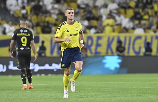 Saudi Arabia Pro League: Al-Nassr v Al-Taawon RIYADH, SAUDI ARABIA - AUGUST 28: Cristiano Ronaldo of Al-Nassr warms up prior the Saudi Arabia Pro League match between Al-Nassr and Al-Taawon at King Saud University Stadium in Riyadh, Saudi Arabia on August 28, 2026. Mohammed Saad Anadolu Riyadh Saudi Arabia. Editorial use only. Please get in touch for any other usage.  Copyright: x2026xAnadoluxMohammedxSaadx