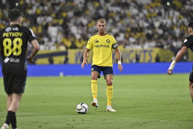 Saudi Arabia Pro League: Al-Nassr v Al-Taawon RIYADH, SAUDI ARABIA - AUGUST 28: Cristiano Ronaldo of Al-Nassr in action during the Saudi Arabia Pro League match between Al-Nassr and Al-Taawon at King Saud University Stadium in Riyadh, Saudi Arabia on August 28, 2026. Mohammed Saad Anadolu Riyadh Saudi Arabia. Editorial use only. Please get in touch for any other usage.  Copyright: x2026xAnadoluxMohammedxSaadx