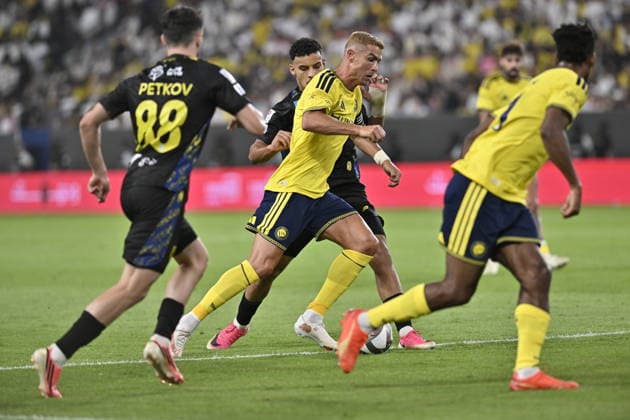 Saudi Arabia Pro League: Al-Nassr v Al-Taawon RIYADH, SAUDI ARABIA - AUGUST 28: Cristiano Ronaldo of Al-Nassr in action during the Saudi Arabia Pro League match between Al-Nassr and Al-Taawon at King Saud University Stadium in Riyadh, Saudi Arabia on August 28, 2026. Mohammed Saad Anadolu Riyadh Saudi Arabia. Editorial use only. Please get in touch for any other usage.  Copyright: x2026xAnadoluxMohammedxSaadx
