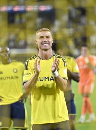 Saudi Arabia Pro League: Al-Nassr v Al-Taawon RIYADH, SAUDI ARABIA - AUGUST 28: Cristiano Ronaldo of Al-Nassr celebrates after scoring a goal during the Saudi Arabia Pro League match between Al-Nassr and Al-Taawon at King Saud University Stadium in Riyadh, Saudi Arabia on August 28, 2026. Mohammed Saad Anadolu Riyadh Saudi Arabia. Editorial use only. Please get in touch for any other usage.  Copyright: x2026xAnadoluxMohammedxSaadx