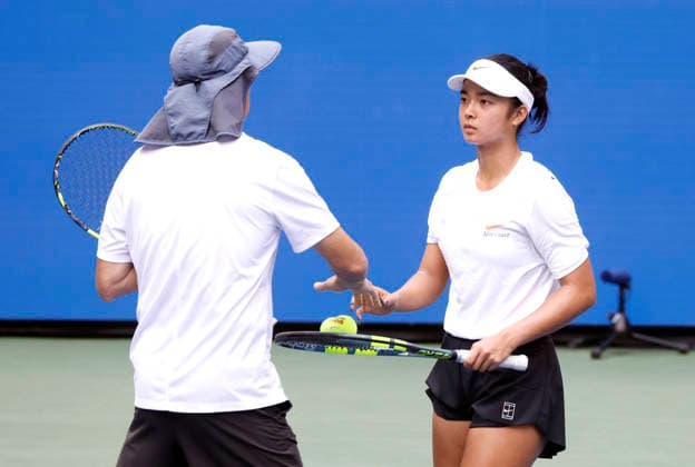 Tennis, US Open, Training
