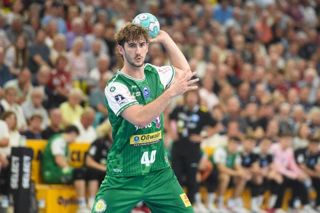 Handball I Men I 2026–2027 Season I Bundesliga I Matchday 1 I SG Flensburg Handewitt vs. ThSV Eisenach I August 28, 2026 Stephan Seitz 44, ThSV Eisenach Copyright: xLobeca JanxKirschnerx