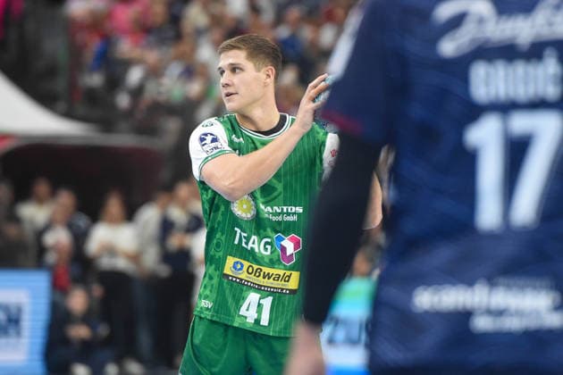 Handball I Men I 2026–2027 Season I Bundesliga I Matchday 1 I SG Flensburg Handewitt vs. ThSV Eisenach I August 28, 2026 Vukasin Antonijevic 41, ThSV Eisenach Copyright: xLobeca JanxKirschnerx