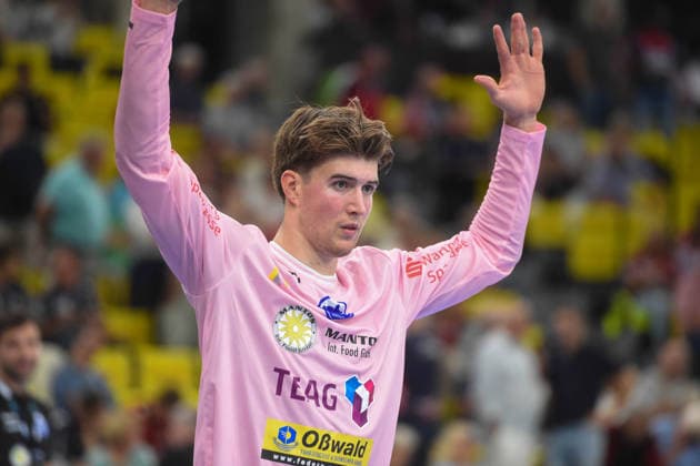 Handball I Men I 2026–2027 Season I Bundesliga I Matchday 1 I SG Flensburg Handewitt vs. ThSV Eisenach I August 28, 2026 Mats Grupe 25, ThSV Eisenach Copyright: xLobeca JanxKirschnerx