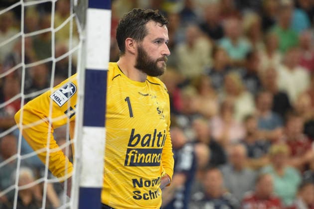Handball I Men I 2026–2027 Season I Bundesliga I Matchday 1 I SG Flensburg Handewitt vs. ThSV Eisenach I August 28, 2026 Benjamin Buric 1, SG Flensburg Handewitt Copyright: xLobeca JanxKirschnerx