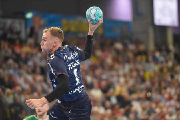 Handball I Men I 2026–2027 Season I Bundesliga I Matchday 1 I SG Flensburg Handewitt vs. ThSV Eisenach I August 28, 2026 Simon Pytlick 2, SG Flensburg Handewitt Copyright: xLobeca JanxKirschnerx