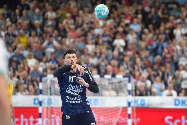 Handball I Men I 2026–2027 Season I Bundesliga I Matchday 1 I SG Flensburg Handewitt vs. ThSV Eisenach I August 28, 2026 Marko Grgic 17, SG Flensburg Handewitt Copyright: xLobeca JanxKirschnerx