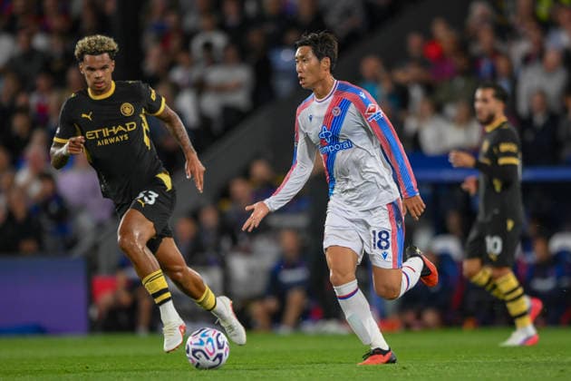 Crystal Palace v Manchester City Premier League Daichi Kamada of Crystal Palace and in possession during the Premier League match at Selhurst Park, London 28 08 2026 UK Newspapers OUT Copyright: xMalcolmxFellx FIL-23847-0066