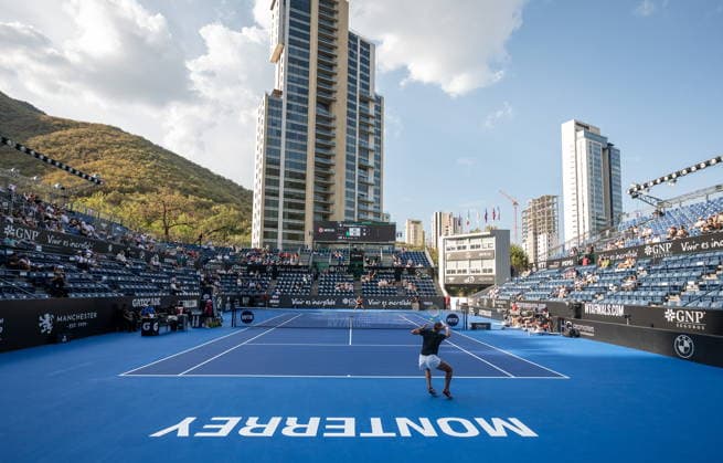Monterrey Open tennis tournament Diane Parry of France in action against Ann Li of the USA during a match at the Monterrey Open tennis tournament Monterrey, Mexico 28 August 2026. Monterrey Mexico  Copyright: xMiguelxSierrax