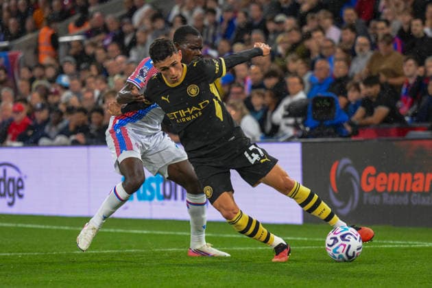 Crystal Palace v Manchester City Premier League Phil Foden of Manchester City in possession during the Premier League match at Selhurst Park, London 28 08 2026 UK Newspapers OUT Copyright: xMalcolmxFellx FIL-23847-0075