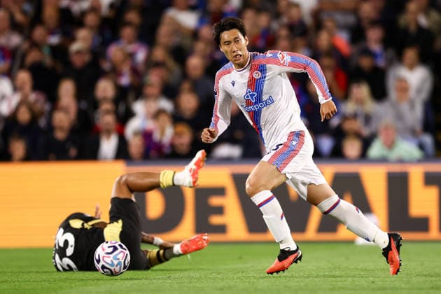Crystal Palace gegen Manchester City, 28. August 2026, London, Premier League, Fußball: Crystal Palace gegen Manchester City, Daichi Kamada von Crystal Palace, Foto: Jacques Feeney, Abseits, London, Großbritannien  Copyright: xJacquesxFeeneyx xOffsidexOffside