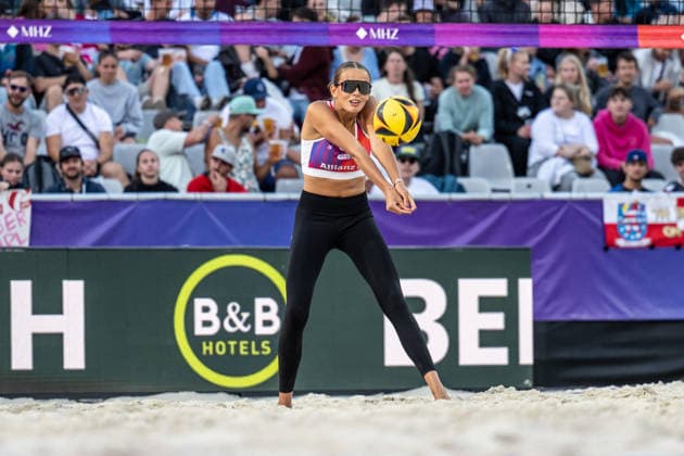 German Beach Championship (German Beach Volleyball Championship) Dortmund, Germany August 28, 2026 DORTMUND, GERMANY AUGUST 28 Rika Dieckmann Player 1, Eintracht Spontent Düsseldorf during the German Beach Championship (German Beach Volleyball Championship) in Dortmund on August 28, 2026, in Dortmund, Germany Copyright: xBEAUTIFULxSPORTS PeterxWeberx