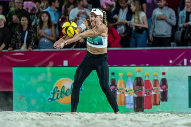 German Beach Championship (German Beach Volleyball Championship) in Dortmund, Germany, August 28, 2026 DORTMUND, GERMANY AUGUST 28 Melanie Paul, Player 2, Eintracht Spontent during the German Beach Championship (German Beach Volleyball Championship) in Dortmund on August 28, 2026, in Dortmund, Germany Copyright: xBEAUTIFULxSPORTS PeterxWeberx