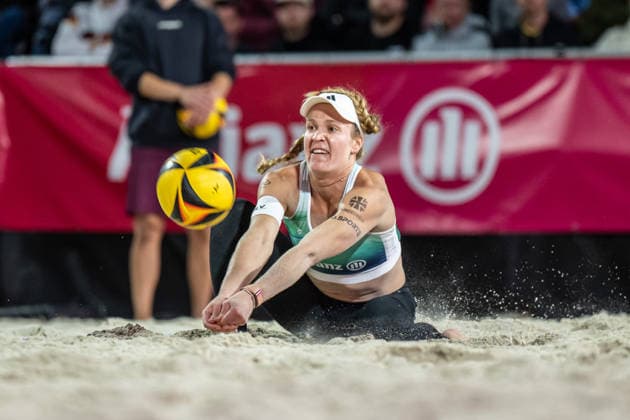 German Beach Championship (German Beach Volleyball Championship) in Dortmund, Germany, August 28, 2026 DORTMUND, GERMANY AUGUST 28 Melanie Paul, Player 2, Eintracht Spontent during the German Beach Championship (German Beach Volleyball Championship) in Dortmund on August 28, 2026, in Dortmund, Germany Copyright: xBEAUTIFULxSPORTS PeterxWeberx