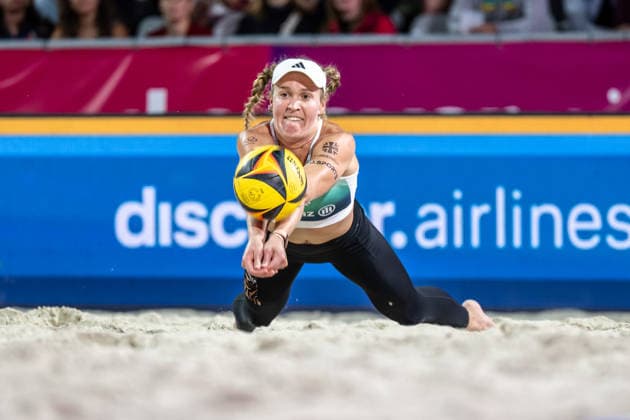 German Beach Championship (German Beach Volleyball Championship) in Dortmund, Germany, August 28, 2026 DORTMUND, GERMANY AUGUST 28 Melanie Paul, Player 2, Eintracht Spontent during the German Beach Championship (German Beach Volleyball Championship) in Dortmund on August 28, 2026, in Dortmund, Germany Copyright: xBEAUTIFULxSPORTS PeterxWeberx