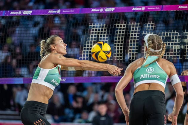 German Beach Championship German Beach Volleyball Championship Dortmund, Germany August 28, 2026 DORTMUND, GERMANY AUGUST 28 Louisa Lippmann Player 1, BR Volleys during the German Beach Championship (Deutsche Beachvolleyball Meisterschaft) in Dortmund on August 28, 2026, in Dortmund, Germany Copyright: xBEAUTIFULxSPORTS PeterxWeberx