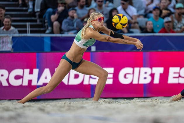 German Beach Championship (German Beach Volleyball Championship) Dortmund, Germany August 28, 2026 DORTMUND, GERMANY AUGUST 28 Nele Barber Player 1, SV Energie Cottbus during the German Beach Championship (German Beach Volleyball Championship) in Dortmund on August 28, 2026, in Dortmund, Germany Copyright: xBEAUTIFULxSPORTS PeterxWeberx