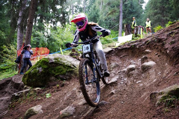 2026 UCI Mountain Bike World Championships Picture by Ed Sykes SWpix.com - 29 08 2026 - Cycling - 2026 UCI Mountain Bike World Championships - Val di Sole, Trentino, Italy - Downhill (DHI) Final - Women Junior - Capella Martin (New Zealand) Copyright: x xSWpix.comx(t axPhotographyxHubxLtd)xEdxSykes SWpix.comx SWP-3030-20836