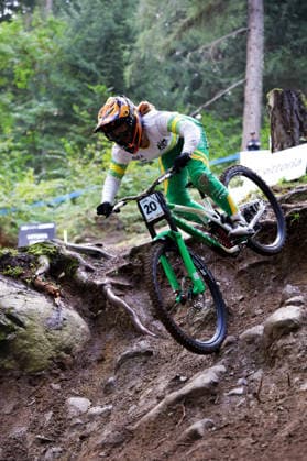 2026 UCI Mountain Bike World Championships Picture by Ed Sykes SWpix.com - 29 08 2026 - Cycling - 2026 UCI Mountain Bike World Championships - Val di Sole, Trentino, Italy - Downhill (DHI) Final - Women Junior - Tilly Boadle (Australia) Copyright: x xSWpix.comx(t axPhotographyxHubxLtd)xEdxSykes SWpix.comx SWP-3030-20843