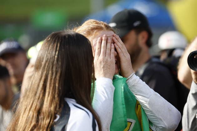 August 29, 2026, Daolasa di Commezzadura, Black Snake, 2026 UCI MTB World Championships Women s Junior Finals, DHI Downhill: Tilly Boadle (20), AUS, celebrating her victory at Daolasa di Commezzadura, Black Snake, Trento, Italy Copyright: xJustPictures.ch FrancescoxMinghettix jp-en-FrMi-_NG_0508