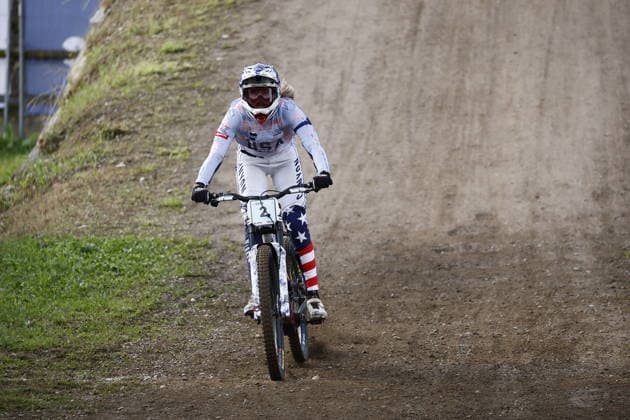 August 29, 2026, Daolasa di Commezzadura, Black Snake, 2026 UCI MTB World Championships Women s Junior Finals, DHI Downhill: Aletha Ostgaard (2), USA; Daolasa di Commezzadura, Black Snake, Trento, Italy Copyright: xJustPictures.ch FrancescoxMinghettix jp-en-FrMi-_NG_0384