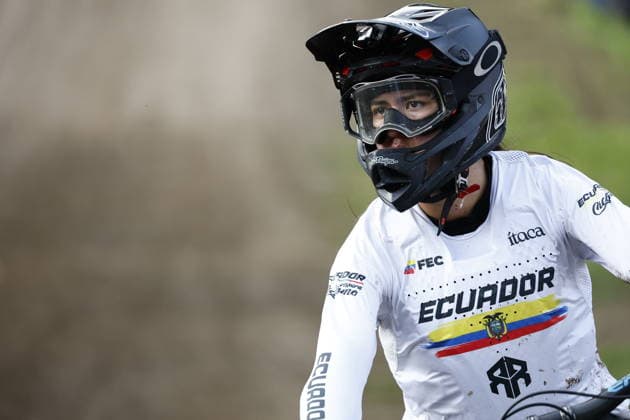 August 29, 2026, Daolasa di Commezzadura, Black Snake, 2026 UCI MTB World Championships Women s Junior Finals, DHI Downhill: Rafaela Roldan Raue, 34 ECU, Daolasa di Commezzadura, Black Snake, Trento, Italy Copyright: xJustPictures.ch FrancescoxMinghettix jp-en-FrMi-_NG_0065
