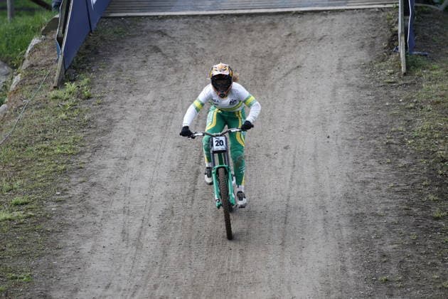 August 29, 2026, Daolasa di Commezzadura, Black Snake, 2026 UCI MTB World Championships Women s Junior Finals, DHI Downhill: Tilly Boadle, 20, AUS, Daolasa di Commezzadura, Black Snake, Trento, Italy Copyright: xJustPictures.ch FrancescoxMinghettix jp-en-FrMi-_NG_0155