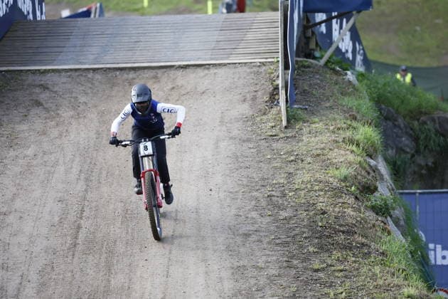 August 29, 2026, Daolasa di Commezzadura, Black Snake, 2026 UCI MTB World Championships Women s Junior Finals, DHI Downhill: Chloe Cres Clement (8), FRA, Daolasa di Commezzadura, Black Snake, Trento, Italy Copyright: xJustPictures.ch FrancescoxMinghettix jp-en-FrMi-_NG_0284