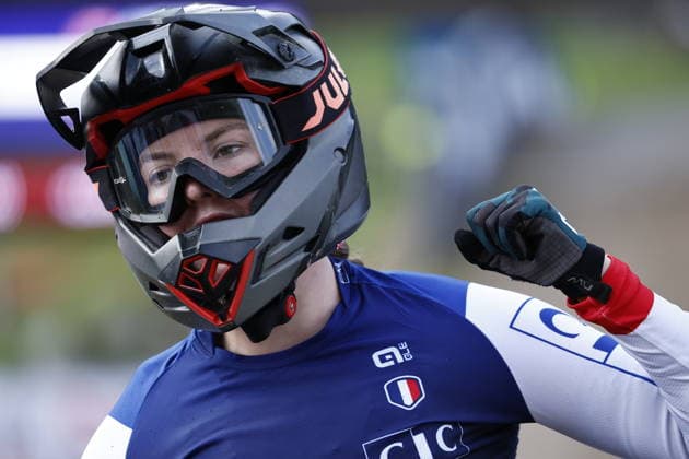 August 29, 2026, Daolasa di Commezzadura, Black Snake, 2026 UCI MTB World Championships – Women’s Junior Finals, DHI Downhill: Fantine Jeannerod, 24, FRA, Daolasa di Commezzadura, Black Snake, Trento, Italy Copyright: xJustPictures.ch FrancescoxMinghettix jp-en-FrMi-_NG_0113