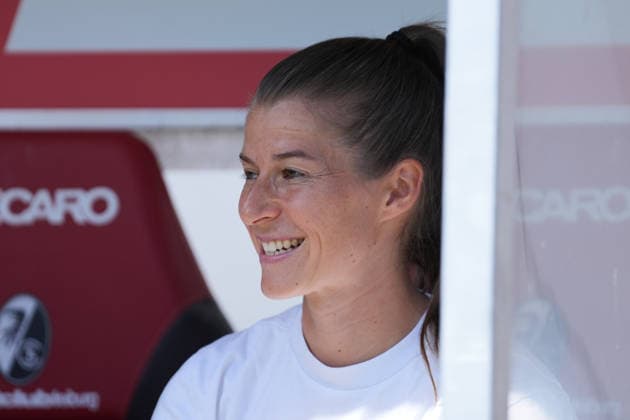 Marie-Louise Eta (1. FC Union Berlin, Cheftrainerin) , Deutschland, Fussball, GooglePixel Frauen-Bundesliga, 2.Spieltag, 2026 2027, SC Freiburg vs. 1. FC Union Berlin, 29.08.2026, Dreisamstadion, Freiburg Freiburg Dreisamstadion Baden-Wuerttemberg Deutschland *** Marie Louise Eta, Head Coach of 1. FC Union Berlin, Germany, Soccer, Google Pixel Women s Bundesliga, Matchday 2, 2026–2027, SC Freiburg vs. 1 FC Union Berlin, August 29, 2026, Dreisamstadion, Freiburg, Dreisamstadion, Freiburg, Baden-Württemberg, Germany Copyright: xArnexAmbergx