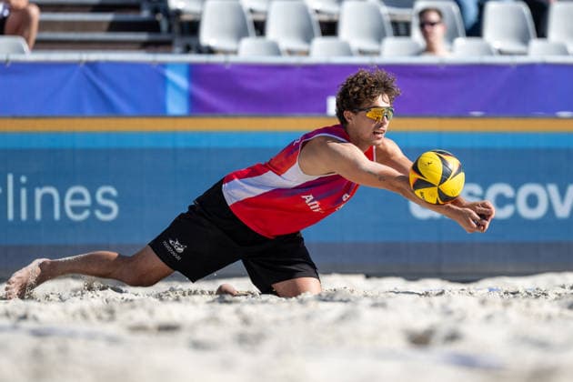German Beach Championship (German Beach Volleyball Championship) Dortmund, Germany August 29, 2026 DORTMUND, GERMANY AUGUST 29 Lui Wüst Player 2, Eintracht Spontent during the German Beach Championship (German Beach Volleyball Championship) in Dortmund on August 29, 2026, in Dortmund, Germany Copyright: xBEAUTIFULxSPORTS PeterxWeberx