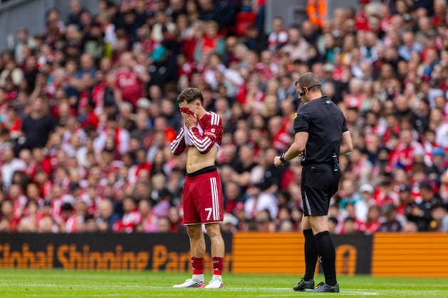 Football - FA Premier League - Liverpool FC v Nottingham Forest FC LIVERPOOL, ENGLAND - Saturday, August 29, 2026: Liverpool s Florian Wirtz reacts to his side s first and equalising goal ruled out for offside during the FA Premier League match between Liverpool FC and Nottingham Forest FC at Anfield. (Photo by David Rawcliffe Propaganda) LIVERPOOL Anfield MERSEYSIDE ENGLAND  Copyright: xDavidxRawcliffex P2026-08-29-Liverpool_Nottingham_Forest-35