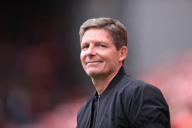 Fußball: Premier League – Liverpool gegen Nottingham Forest, 29. August 2026 – Premier League – Liverpool gegen Nottingham Forest – Nottingham-Forest-Trainer Oliver Glasner – Foto: Simon Stacpoole – Abseits – Liverpool – Großbritannien  Copyright: xSimonxStacpoolexOffside
