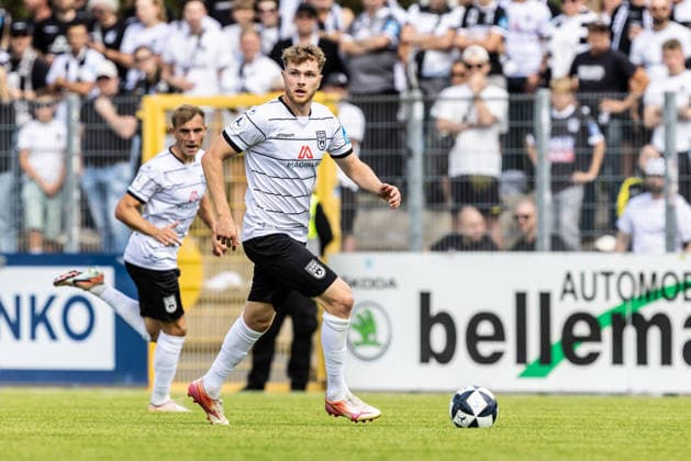 FC Astoria Walldorf vs. SSV Ulm 1846 Soccer, Regionalliga, Matchday 4, Dietmar Hopp Sportpark, Walldorf, August 29, 2026, Steffen Meuer, SSV Ulm 1846, Soccer, 18 FC Astoria Walldorf vs. SSV Ulm 1846, Soccer, Regional League, Matchday 4, Dietmar Hopp Sportpark, Walldorf, August 29, 2026. Photo by Lucca Fundel, Walldorf, Dietmar Hopp Sportpark, Baden-Württemberg, Germany