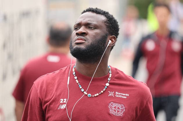 29.08.2026, Fussball, Herren, 1. Bundesliga, Saison 2026 2027, SV 07 Elversberg - Bayer 04 Leverkusen, Victor Boniface (Bayer 04 Leverkusen) Elversberg Ursapharm-Arena an der Kaiserlinde Saarland Deutschland (DEU) *** August 29, 2026, Soccer, Men s, Bundesliga 1, 2026–2027 Season, SV 07 Elversberg vs. Bayer 04 Leverkusen, Victor Boniface (Bayer 04 Leverkusen) at the Ursapharm Arena an der Kaiserlinde in Elversberg, Saarland, Germany (DEU) Copyright: xSebastianxBachx