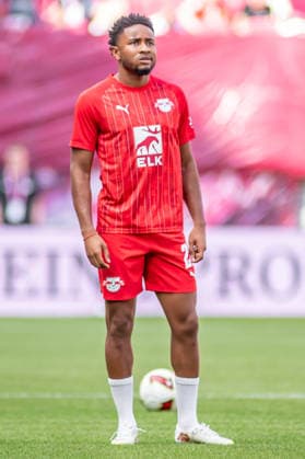 Leipzig, Deutschland 29. August 2026: 1. BL - 2026 2027 - Sp. 1 - RB Leipzig gegen Borussia Mönchengladbach Im Bild: Christopher Nkunku (RB) ist mit im Aufgebot DFL DFB regulations prohibit any use of photographs as image sequences and or quasi-video. *** Leipzig, Germany, August 29, 2026, 1 BL 2026–2027, Matchday 1: RB Leipzig vs. Borussia Mönchengladbach. Pictured: Christopher Nkunku. RB is part of the lineup. DFL and DFB regulations prohibit any use of photographs as image sequences and or quasi-video. Copyright: xFotostandx xNachtigallx