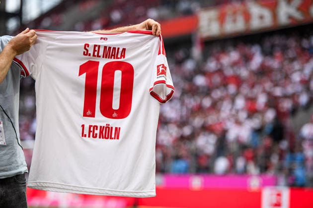COLOGNE, GERMANY - 29 AUGUST, 2026: Said El Mala - 1. FC Koeln v TSG 1899 Hoffenheim - Bundesliga at RheinEnergieStadion.  Copyright: xVitaliixKliuievx