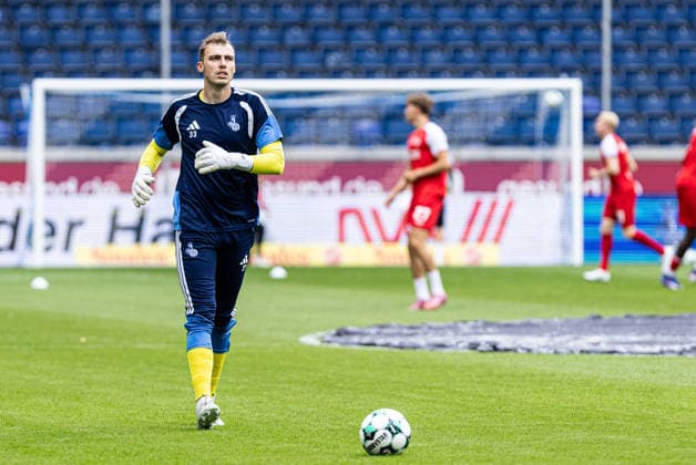 3rd Division, Matchday 3: MSV Duisburg vs. FC Würzburger Kickers, August 29, 2026. Toni Stahl (MSV Duisburg, No. 33) warming up. 3rd Division, Matchday 3: MSV Duisburg vs. FC Würzburger Kickers at Schauinsland Reisen Arena, Duisburg, August 29, 2026 DFB regulations prohibit any use of photographs as image sequences and or quasi-video Copyright: xBEAUTIFULxSPORTS Buriakovx